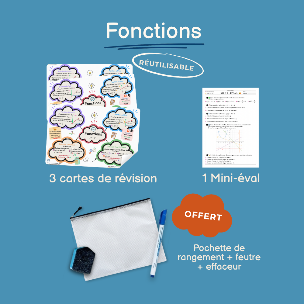 Cartes de révision Fonctions