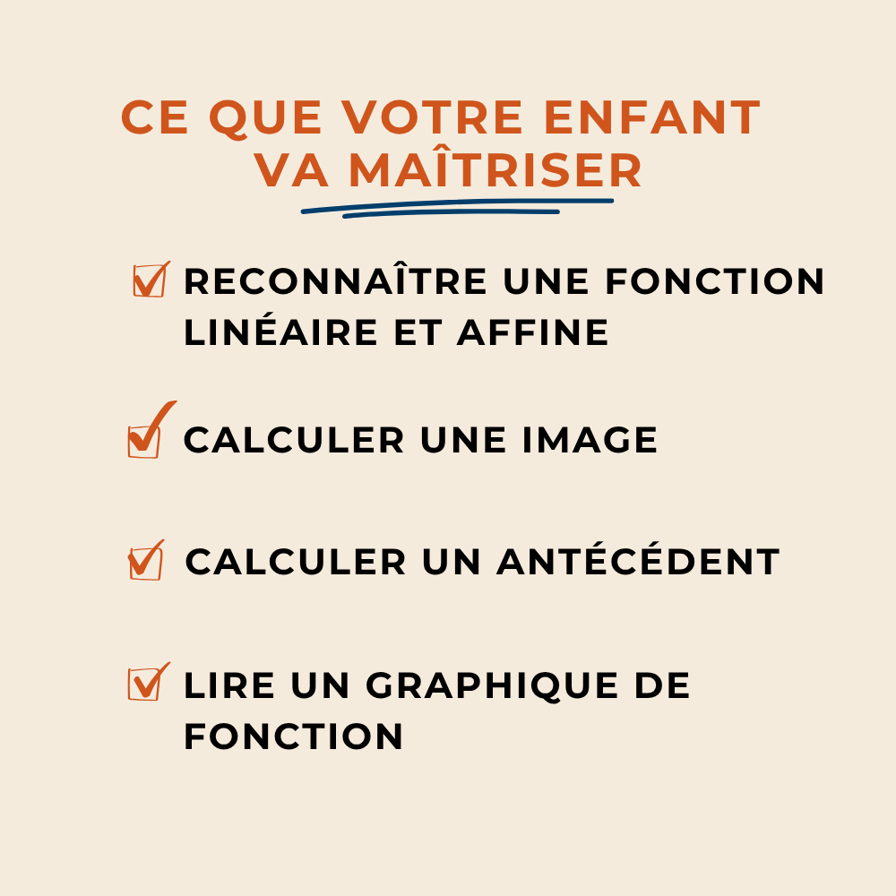 Cartes de révision Fonctions