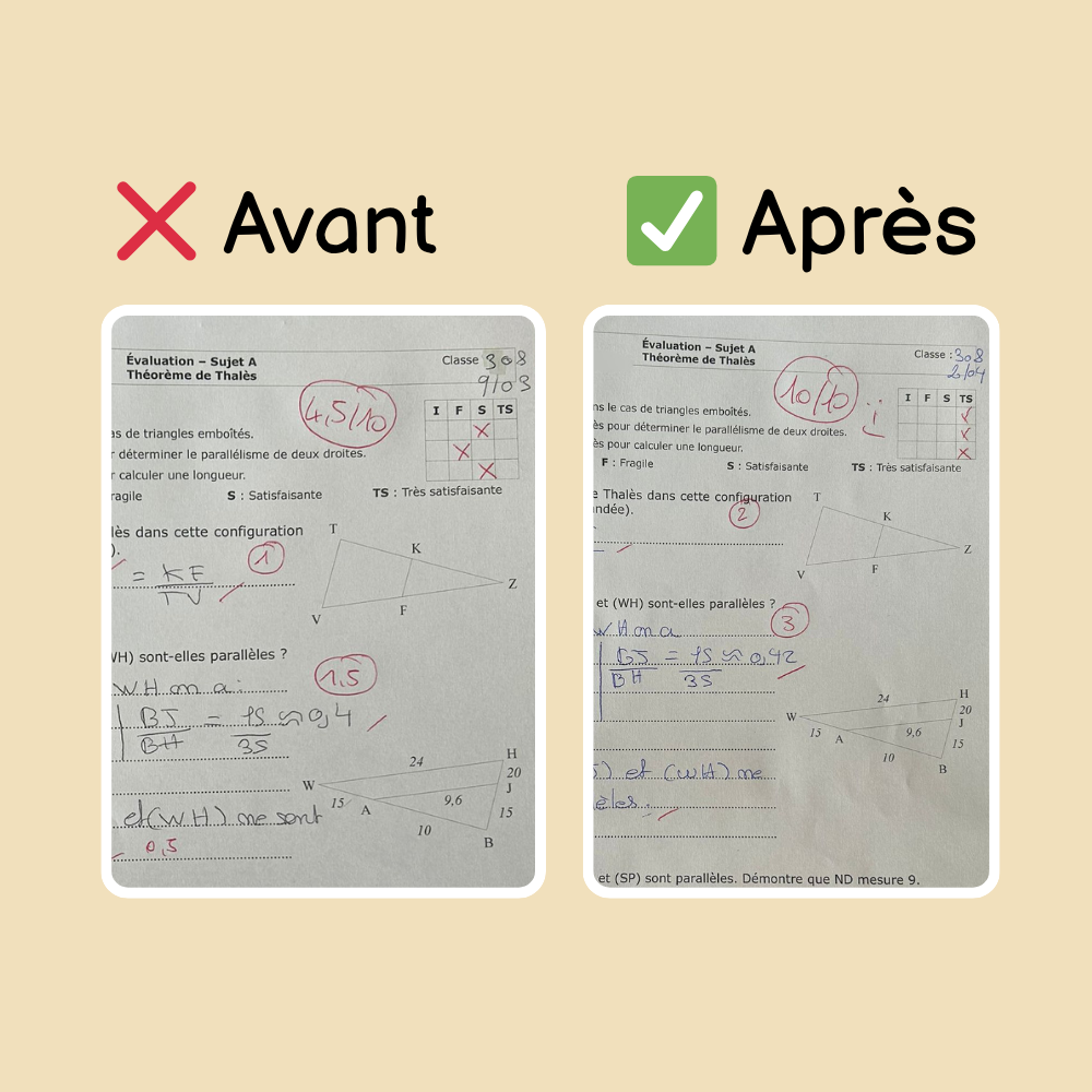 Cartes de révision Thalès