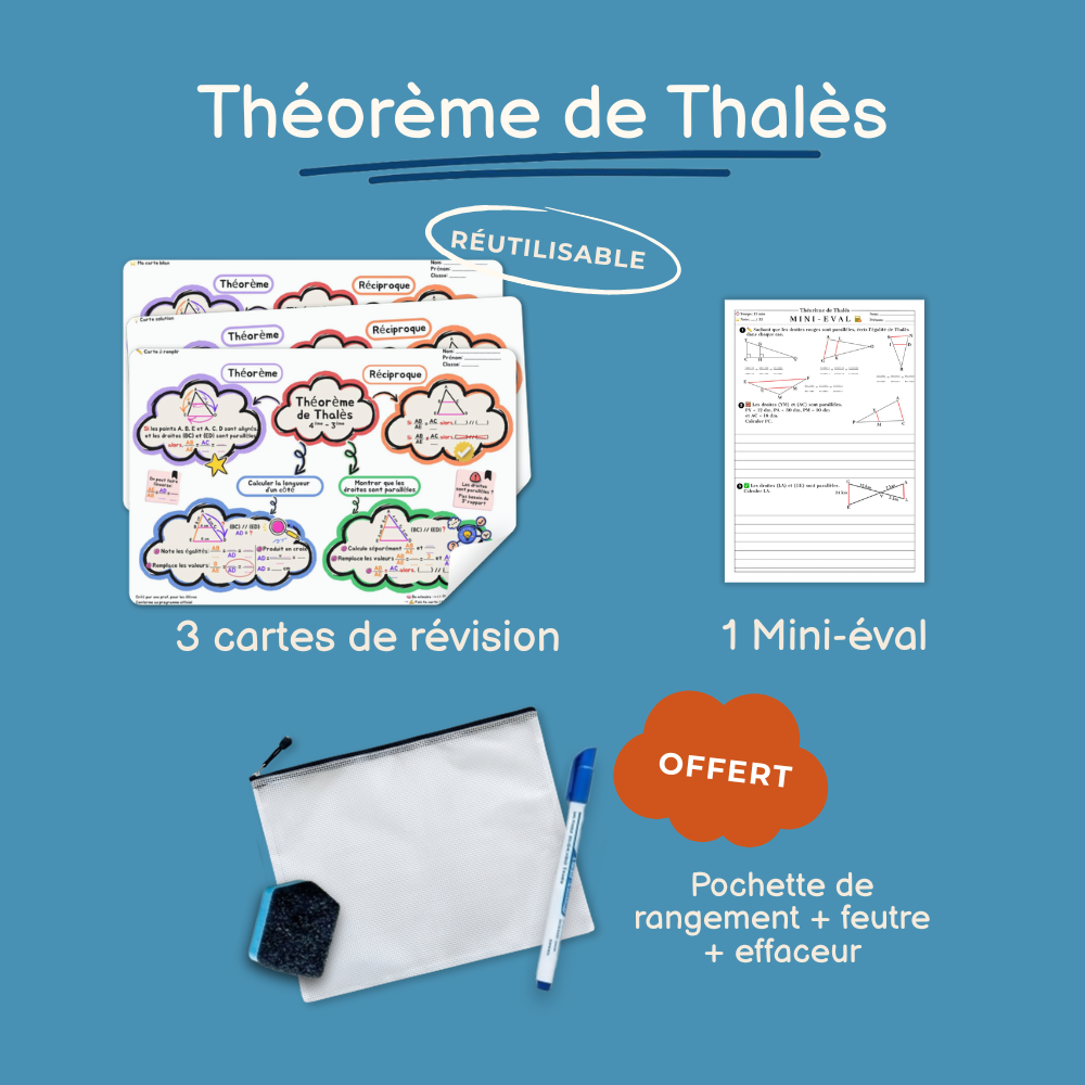Cartes de révision Thalès