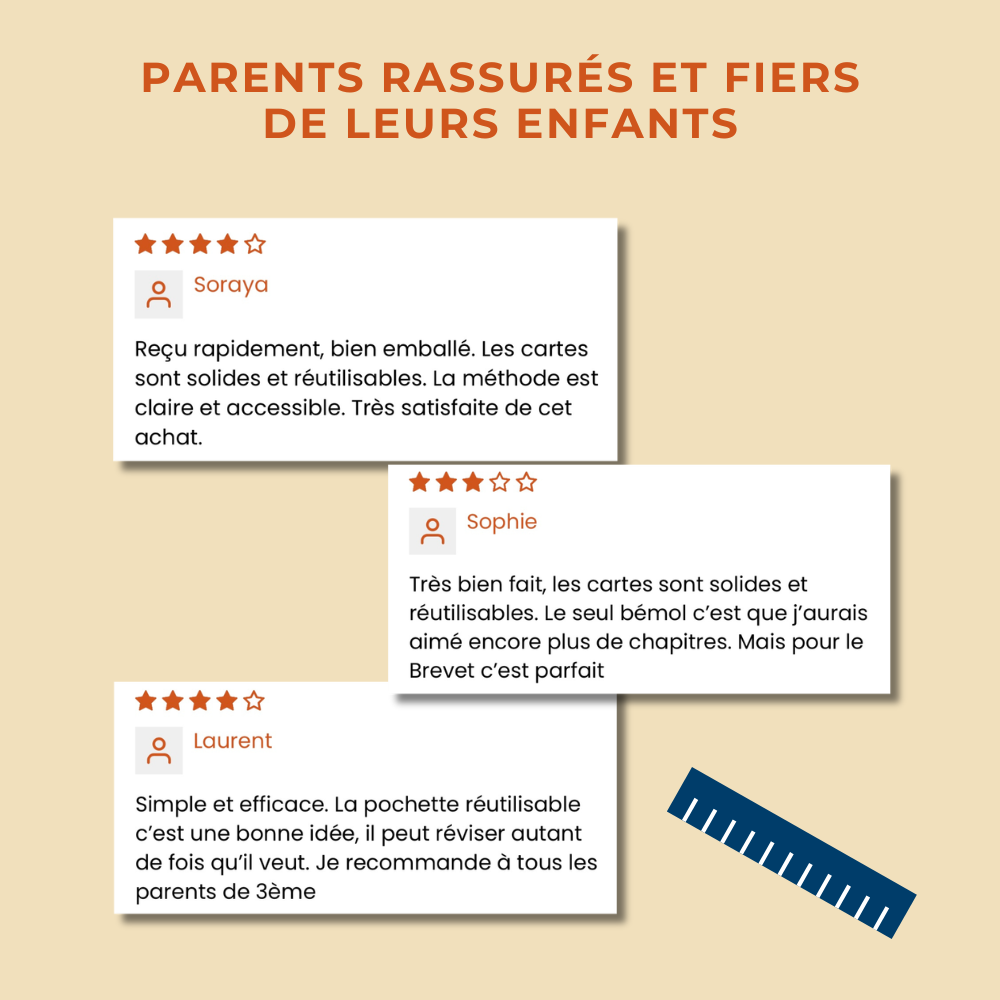 Cartes de révision Les Puissances