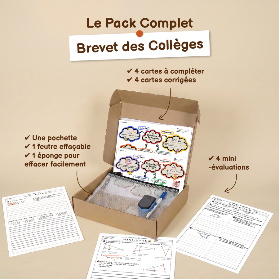 Pack Brevet des Collèges