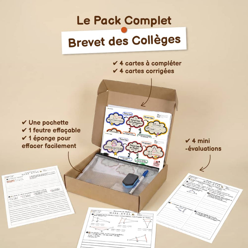 Pack Brevet des Collèges